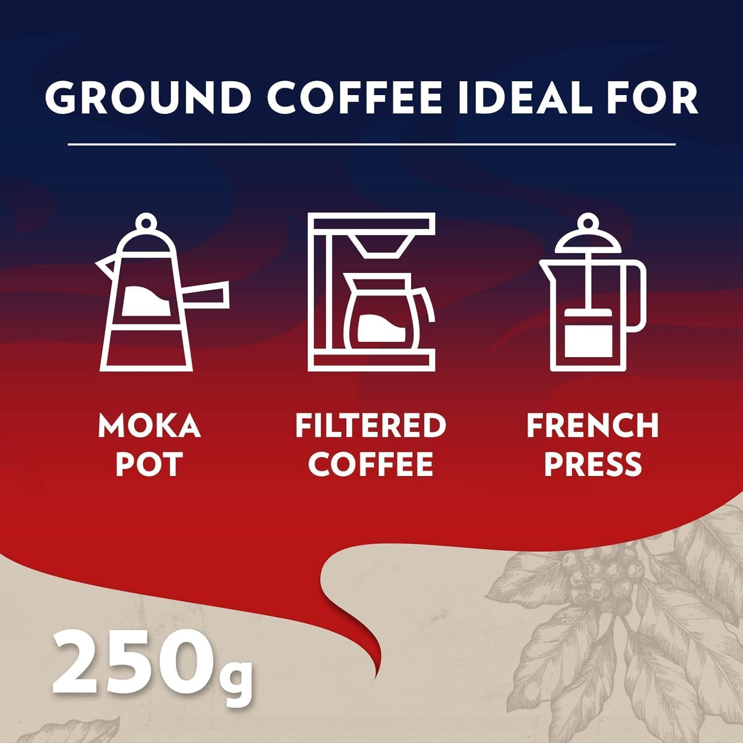 Caffè Macinato Crema e Gusto Classico 12x250 gr - Lavazza - immagine 8