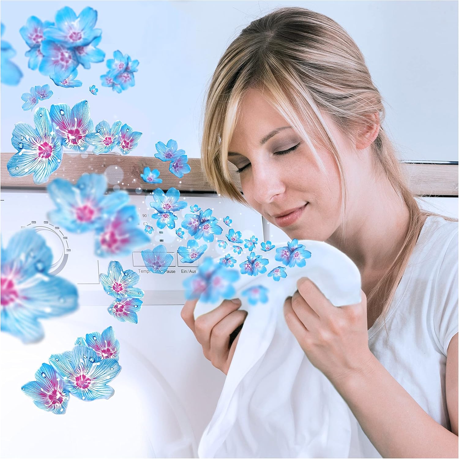Lenor Perline profumate per bucato, 570 g, risveglio primaverile, Set da 3 confezioni da 570 g, una spinta di freschezza fino a 36 settimane - immagine 5